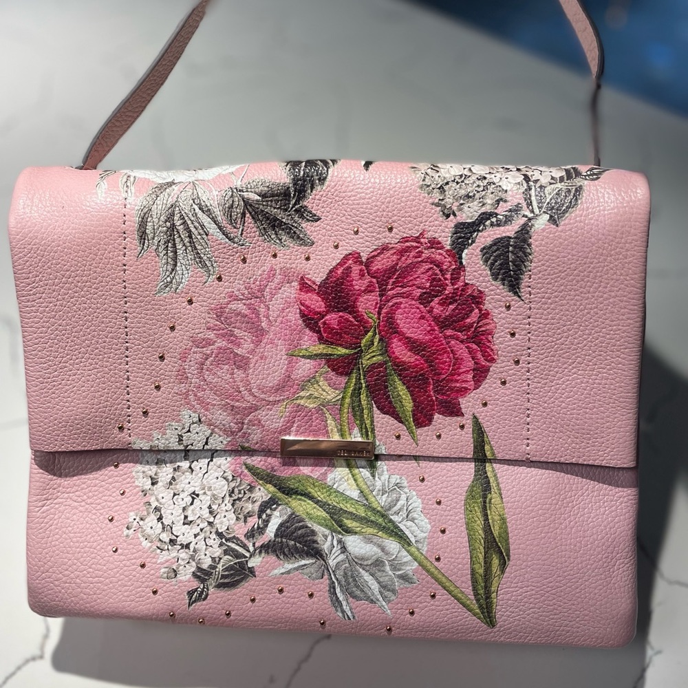 Ted Baker / Dusky Pink Ploomi / Palace Gardens Cross Body Bag Purse